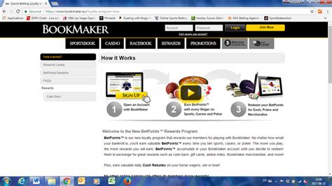 Redeeming your BetPoints™ – BookMaker.